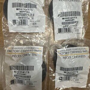 W10314173 roller kit (4 pcs) BRAND NEW OEM with RECEIPT FROM MARCONE